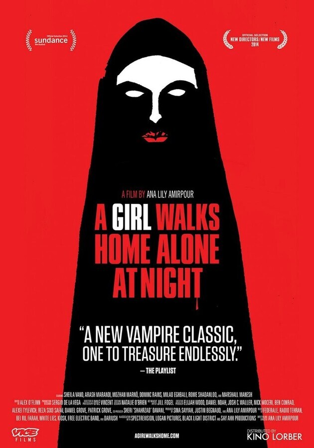 Девушка возвращается одна ночью домой / A Girl Walks Home Alone at Night