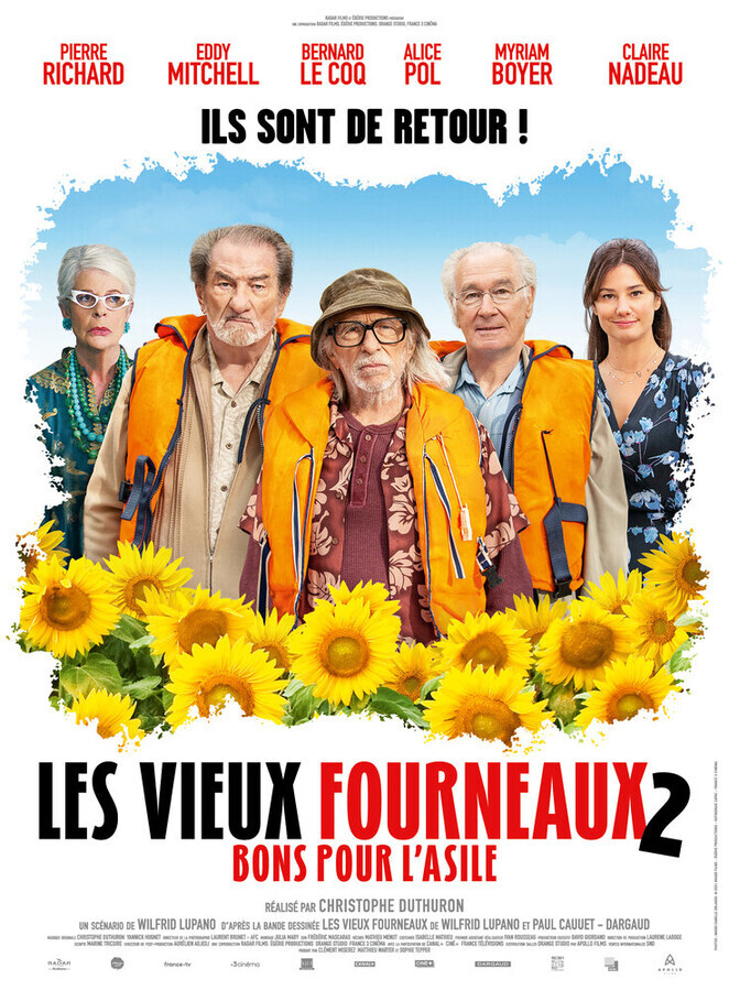 Трое старых друзей 2 / Les vieux fourneaux 2: Bons pour l'asile